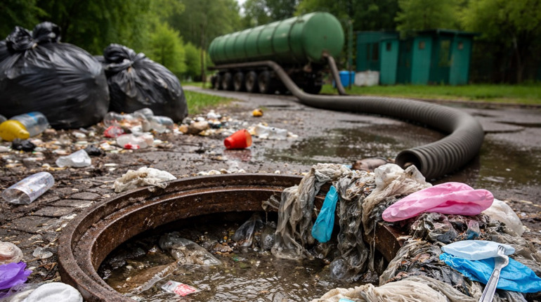 У Мені каналізація засмічується відходами: комунальники звернулися до жителів