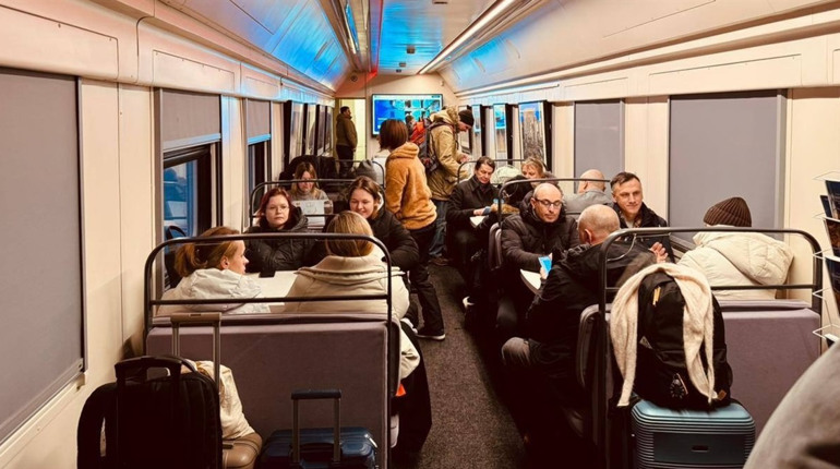 “Укрзалізниця” відкрила перший пункт незламності у польському Холмі