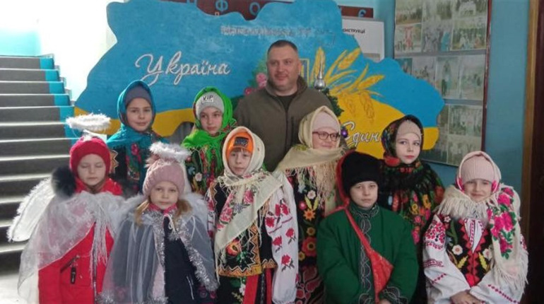 Різдвяні вітання від дітей Білопільщини: на щастя, на Перемогу!