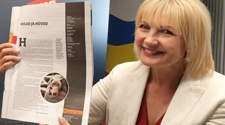 "Газети будуть виходити у світ і через 10, і через 100 років", — каже естонський видавець