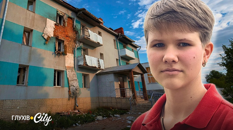 «Секунда-дві – прилітає»: від ранку росіяни атакують будівлі університету Глухова – репортаж звідти