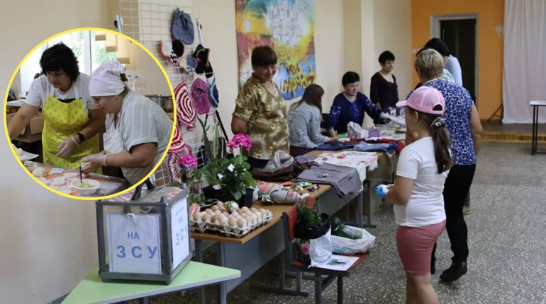 «Звʼязали понад 2 кілометри сіток». У Березі вторгували 12 тисяч гривень для волонтерського руху