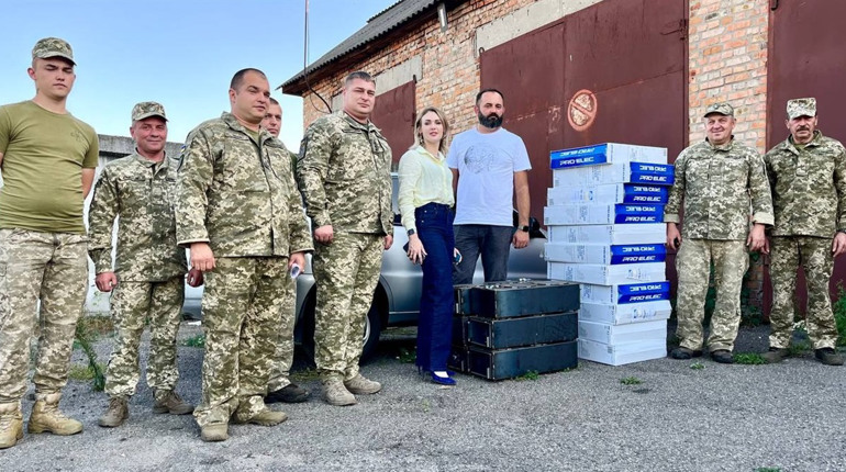 Із Черкаського району військовим передали чергову допомогу