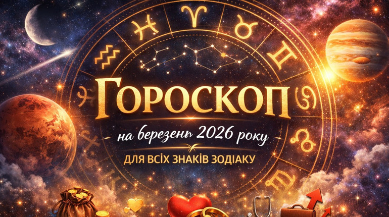 Гороскоп на березень 2026 року для всіх знаків зодіаку