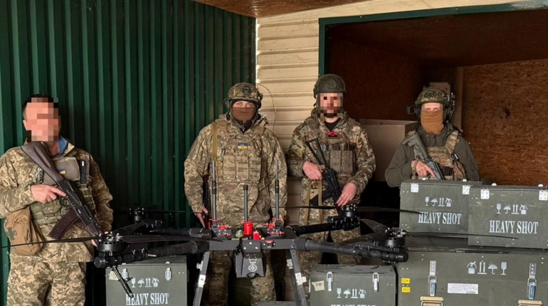 Підрозділи морської піхоти на Херсонщині отримали нові ударні дрони