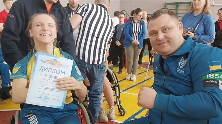 Звягеляни привезли 33 медалі з чемпіонату області з пара-армрестлінгу