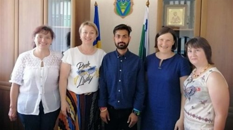 У літньому таборі «GoCamp-2019» Володимиреччини працював волонтер з Індії
