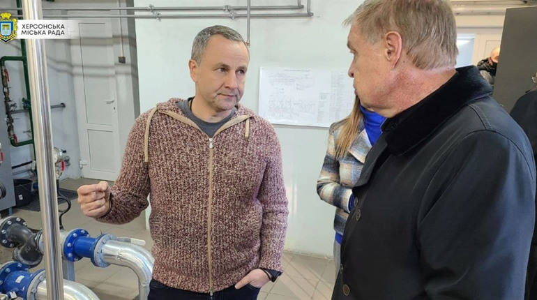 Херсонський міський голова Ігор Колихаєв: «Маємо негайно ізолювати зовнішні труби опалення»