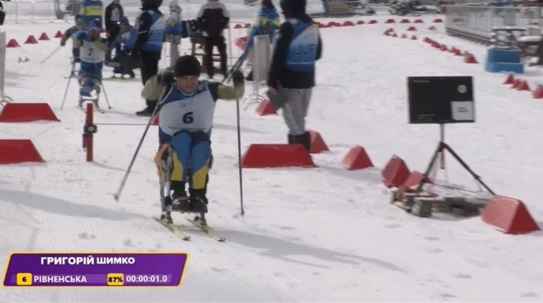 Сарненський спортсмен здобув дві бронзи з лижного параспорту на чемпіонаті України