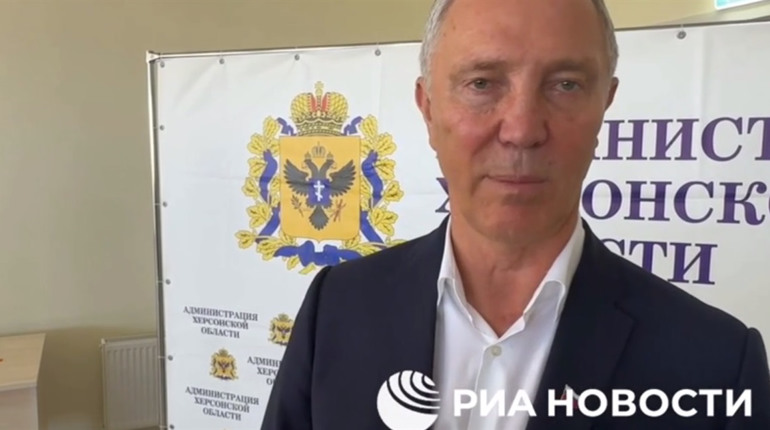Херсонський зрадник Сальдо розповідає про те, що українська влада готується «отруїти водойми»