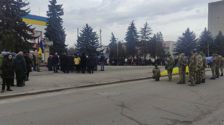 25 лютого Барська громада провела в останню путь захисника та Героя Сергія Прановича