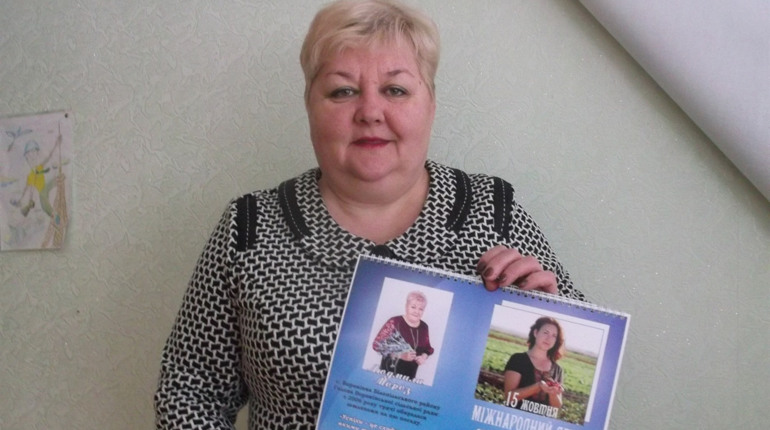 У проєкт «Сільські жінки Сумщини» потрапила і наша Людмила Мороз із Воронівки