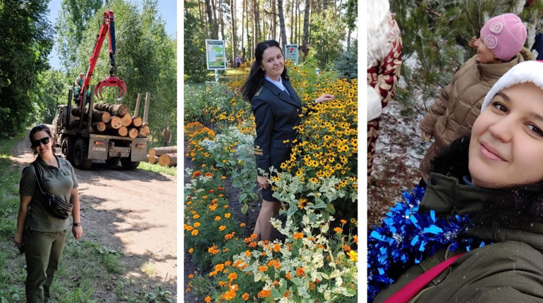 Оксана Бурмаченко: “Жодного дня не пошкодувала, що обрала професію лісничої”