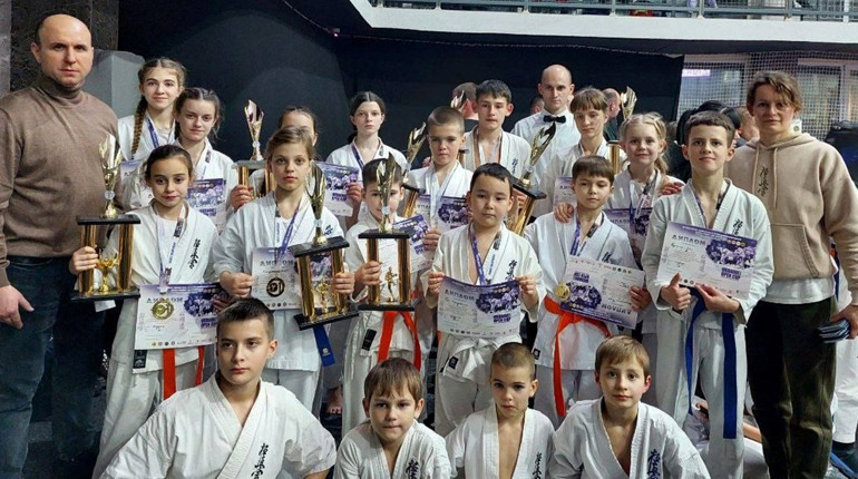 14 медалей: успішний виступ первомайських каратистів на IFKK Ukraine Open Cup 2024