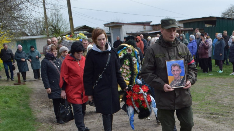 У Воронежі попрощалися із Володимиром Кисленком, який помер під час військових навчань
