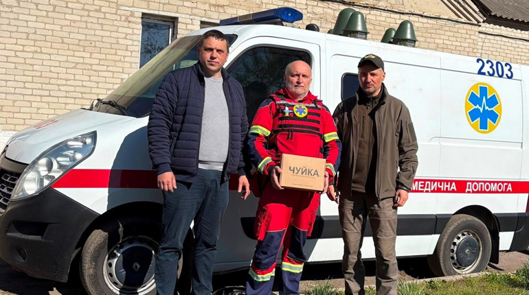 Кіндрашівська громада підтримала медиків екстреної допомоги Купʼянського району