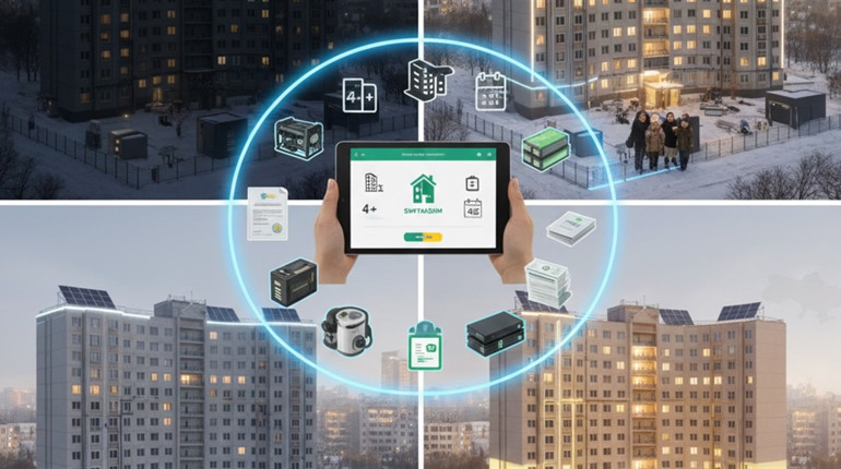 Програма «СвітлоДІМ»: як отримати до 300 тис. грн на енергонезалежність багатоповерхівки