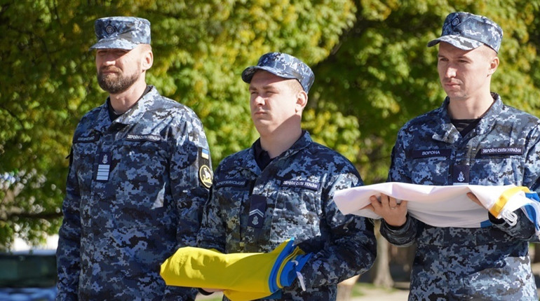 У Фастові урочисто підняли Прапор Військово-морських сил України
