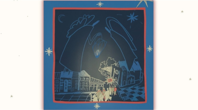 Громадська організація “Теплосердні” презентує лімітовану серію хусток “Дрогобицьке Різдво”