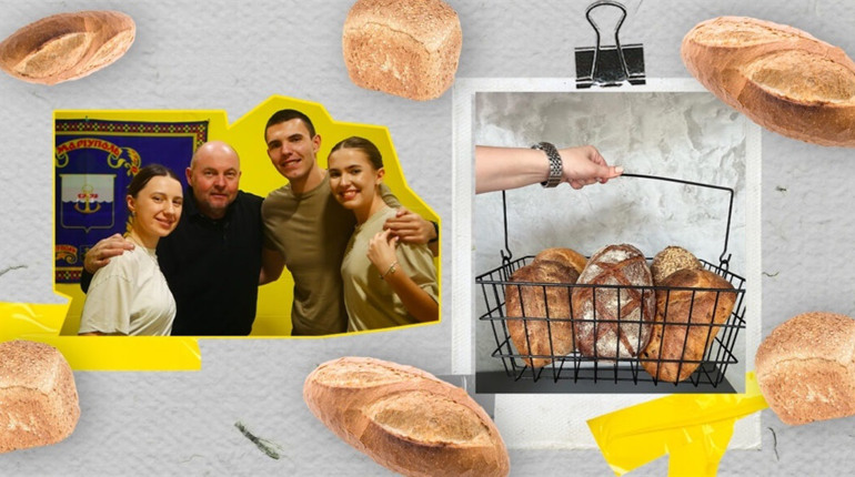 "Усі їхали з України, а ми — в Україну": ця родина з Маріуполя відкрила пекарню в Хмельницькому