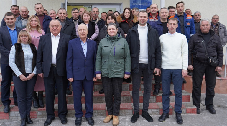 День енергетика у Городку. Володимир Савчук підбив підсумок роботи за 2022 рік й відзначив найкращих