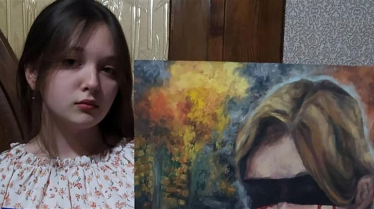 Дівчинка із Старокостянтинова намалювала “Нескорену” і перемогла у Всеукраїнському конкурсі