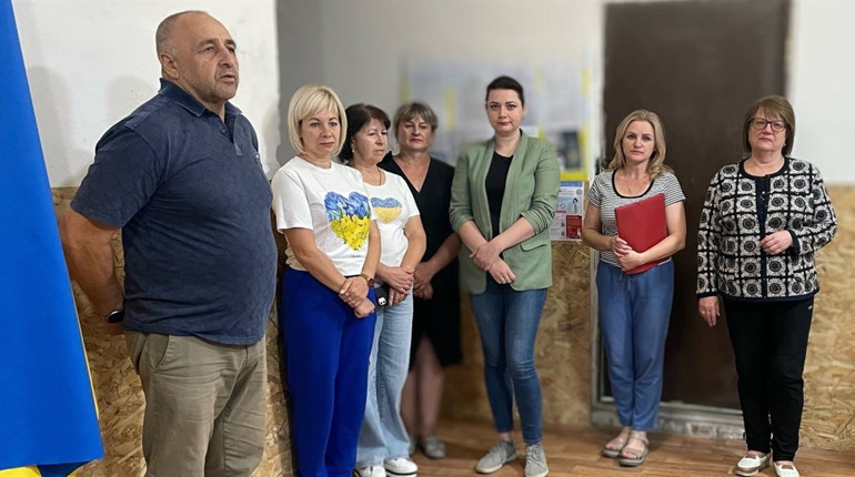 Захід з нагоди другої річниці деокупації відбувся у Великобурлуцькій громаді