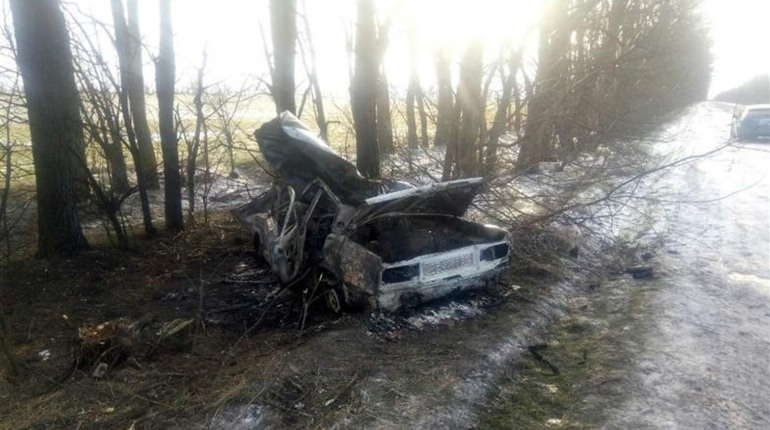 ДТП з пожежею: на Херсонщині шукають свідків дивної автопригоди