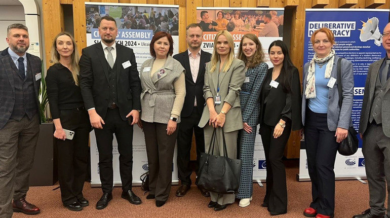 Звягель представив Україну на європейській конференції з деліберативної демократії у Страсбурзі