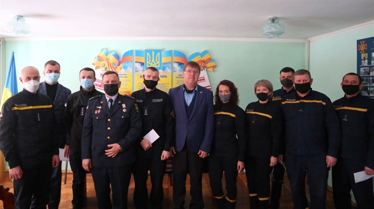 У Вараші відзначили надзвичайників