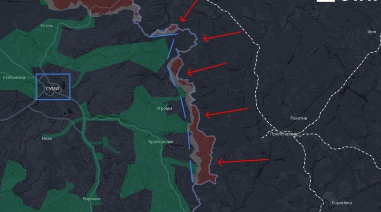 Ситуація на прикордонні Сумщини: ворог намагається просочуватися, але прориву немає
