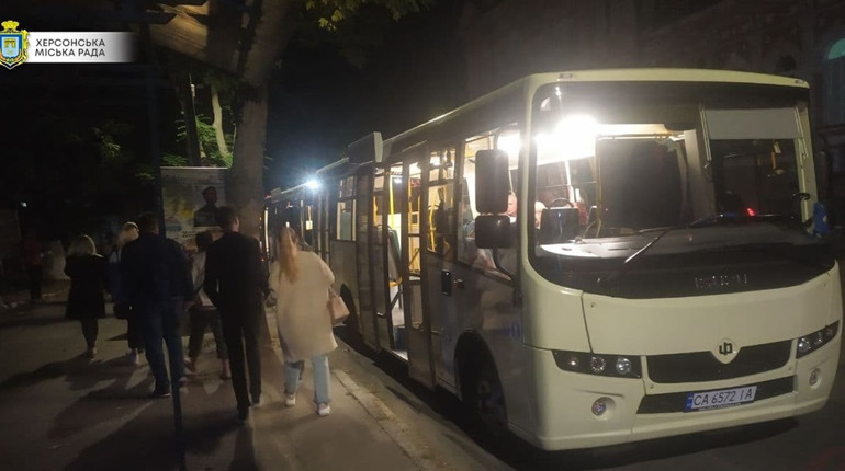 На День міста в Херсоні громадський транспорт працюватиме допізна