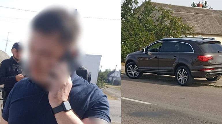 У Сарнах патрульні затримали нетверезого водія Audi