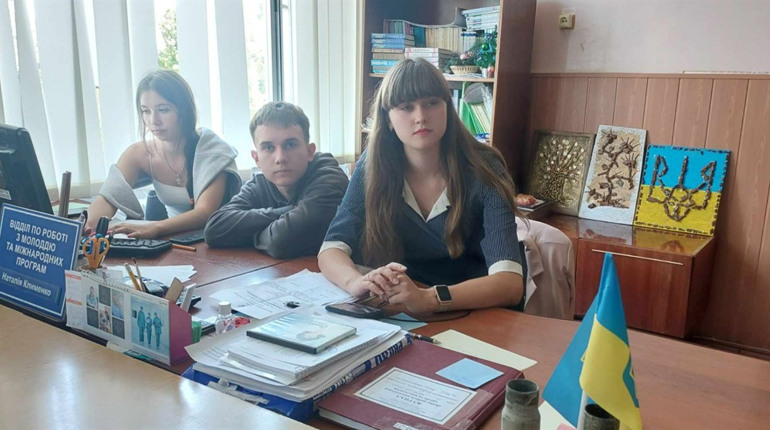 Конференція у виші: студенти ПННІ НУК обирали голову студпарламента та зустрічалися з бійцем