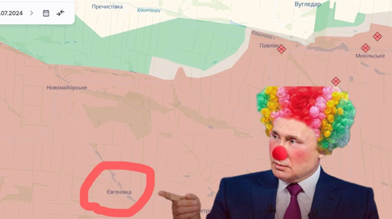 Росіяни звітують про “захоплення” вже давно окупованої Євгенівки — військовий блогер