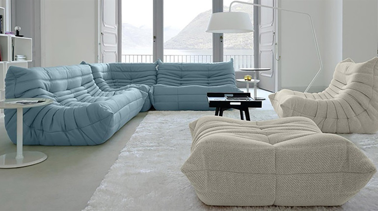 Пуфи й безкаркасні дивани: як створити комфортний простір без зайвого каркасу