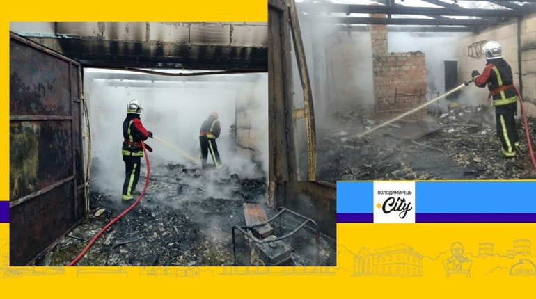 В Новаках сталася пожежа в приватному господарстві. Які збитки?