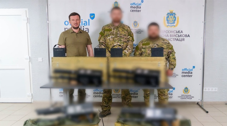 Патрульна поліція Херсонщини отримала комплекси РЕБ для боротьби з ворожими дронами