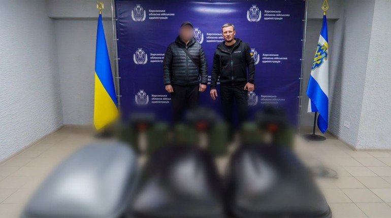Оборонці Херсонщини отримали нові комплекти засобів радіоелектронної боротьби