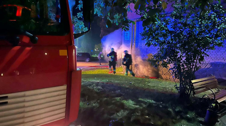 Горів підвал будинку за адресою вулиця Степана Бандери, 21