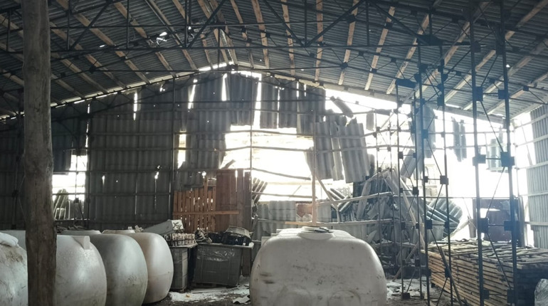 Як у Мені шість дронів «Герань» атакували підприємство