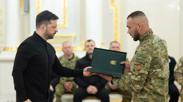 Воїн із Цибулевого Ігор Кіблик відзначений Президентом України за особисту мужність і героїзм