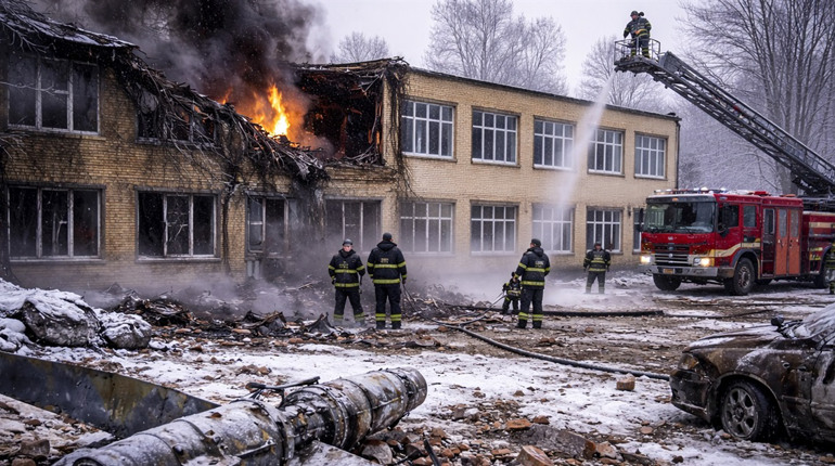 Обстріли Чернігівщини: «шахед» вибухнув на території ліцею, зафіксовано 37 атак