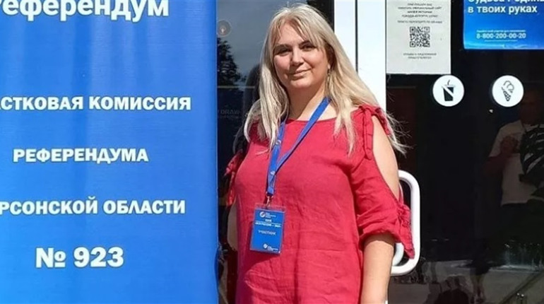 Херсонська псевдожурналістка-колаборантка не може отримати виплат у Росії