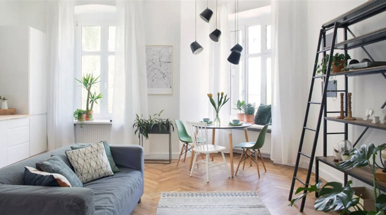 Як зонувати маленьку кімнату за допомогою світла без громіздких люстр