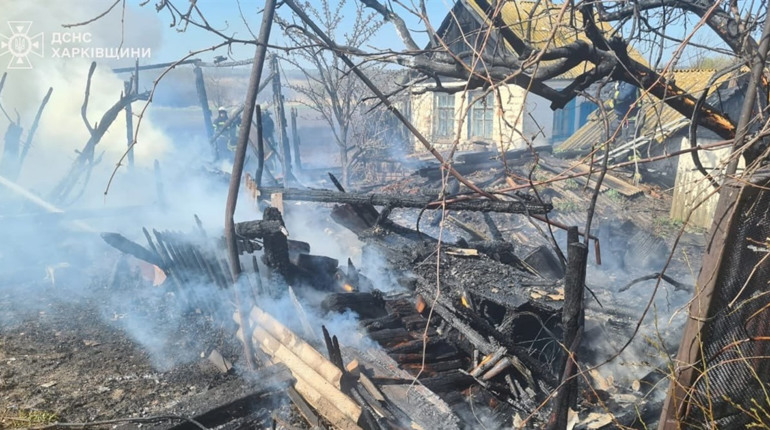 У Тетянівці горіли господарчі споруди: ДСНС повідомила про причини