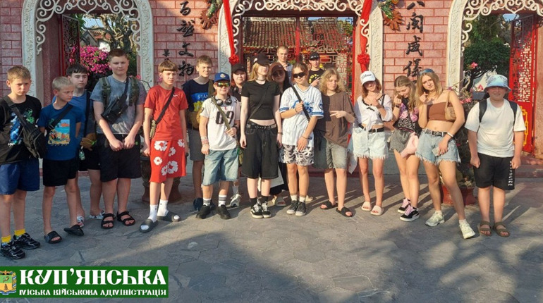 Два тижні тепла й турботи: діти з Куп’янської громади повернулися з В’єтнаму