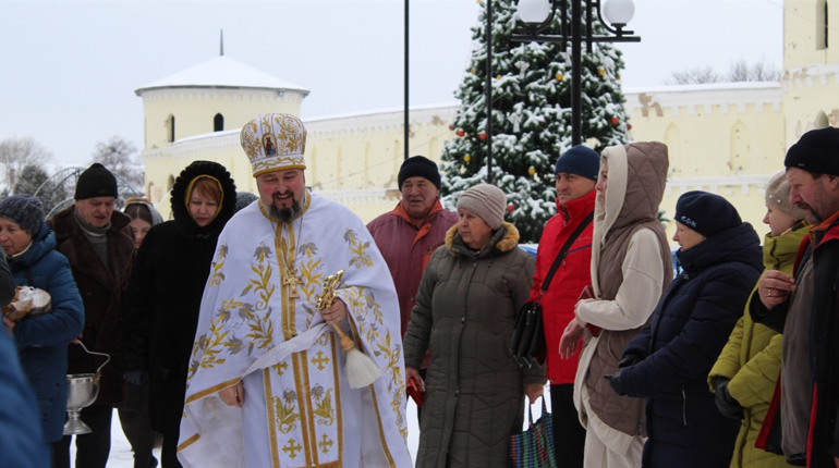 У Тростянці вперше відзначали Водохреща 6 січня: як пройшла священна літургія. Фоторепортаж