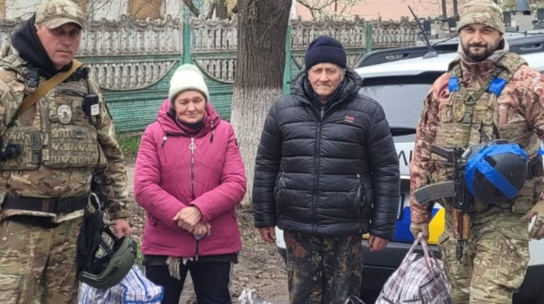 Поліція евакуювала п’ятьох людей із Куп’янщини під обстрілами