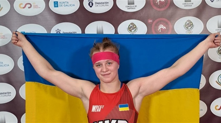 Спортсменка з Калуша стала чемпіонкою Європи з боротьби